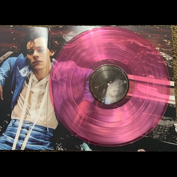 Harry styles translucent pink vinyl major iso - Picture 1 of 1